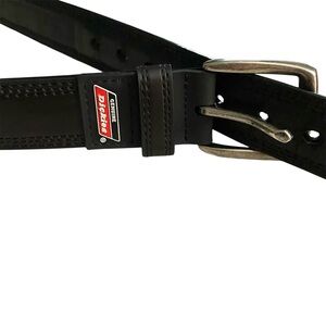 Genuine Dickies Black Synthetic Leather Everyday Casual Belt Size 34/86